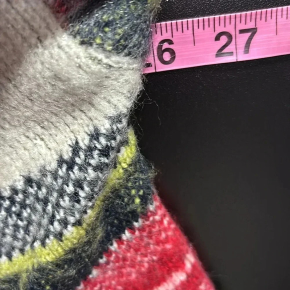 A.N.A. Knit Cardigan,V-neck,button-down,2 front pockets,plaid,warm,cozy,soft - Picture 8 of 10